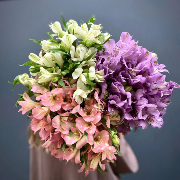 Охапка Альстромерии в Химкие