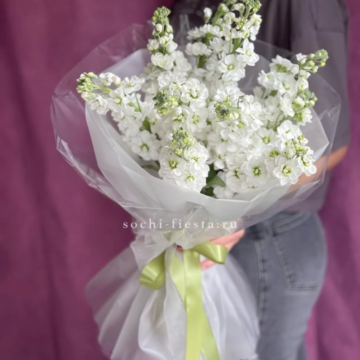 Букет ароматной маттиоллы №1 в Химкие