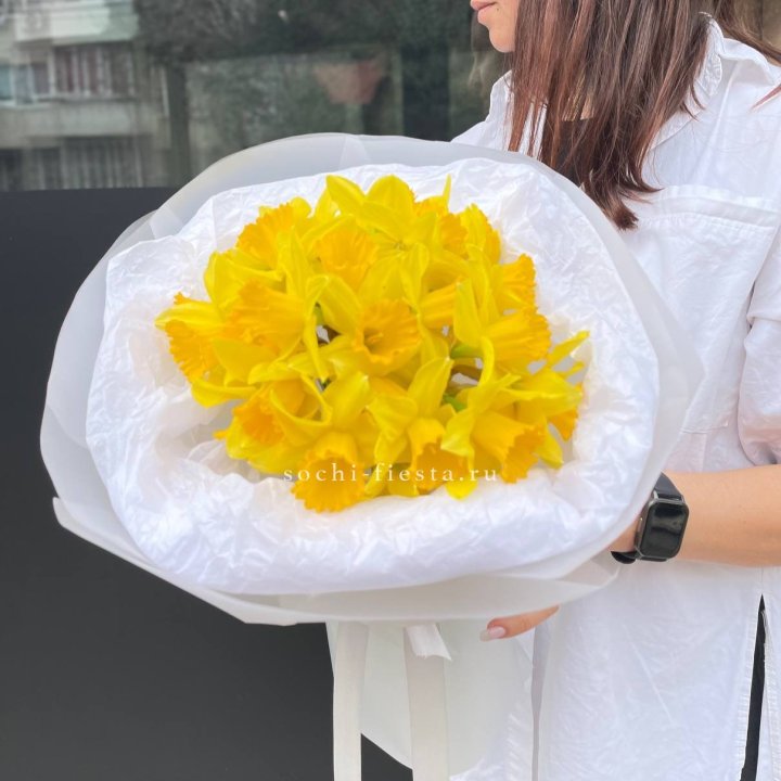 Нарциссы 25 шт в Химкие