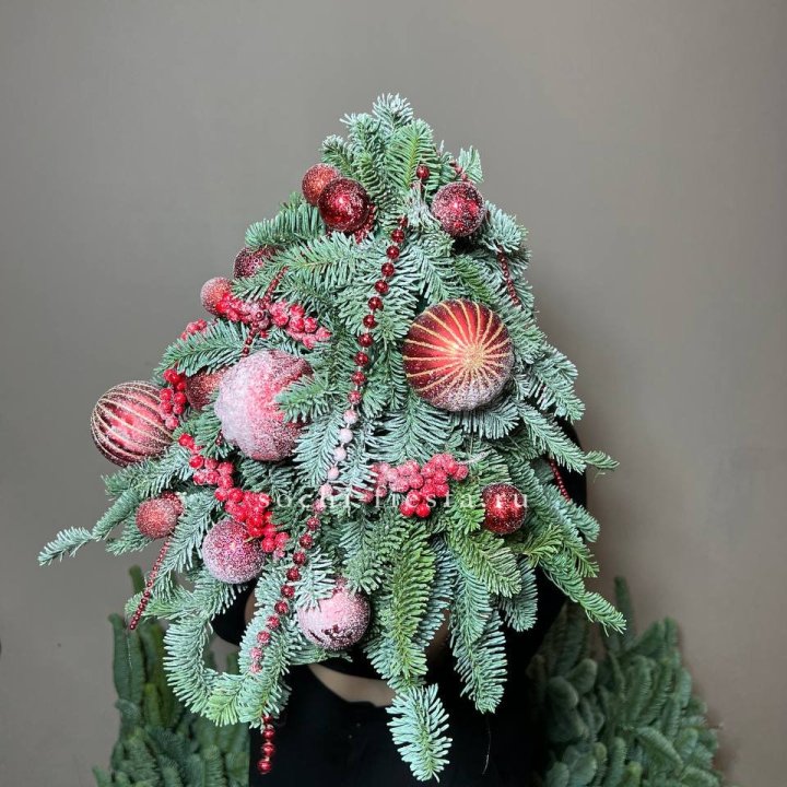 Ёлка красная в Химкие