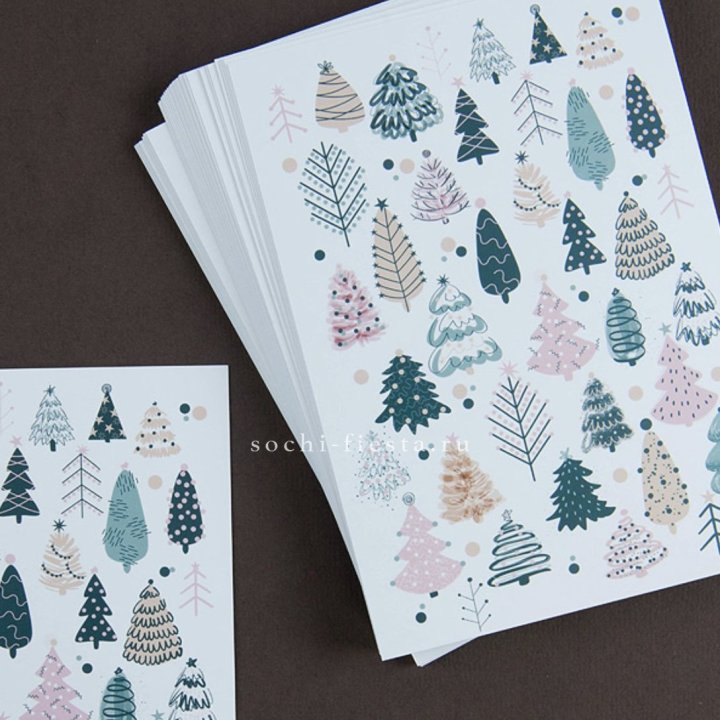 Открытка к букету "Елки" в Химкие