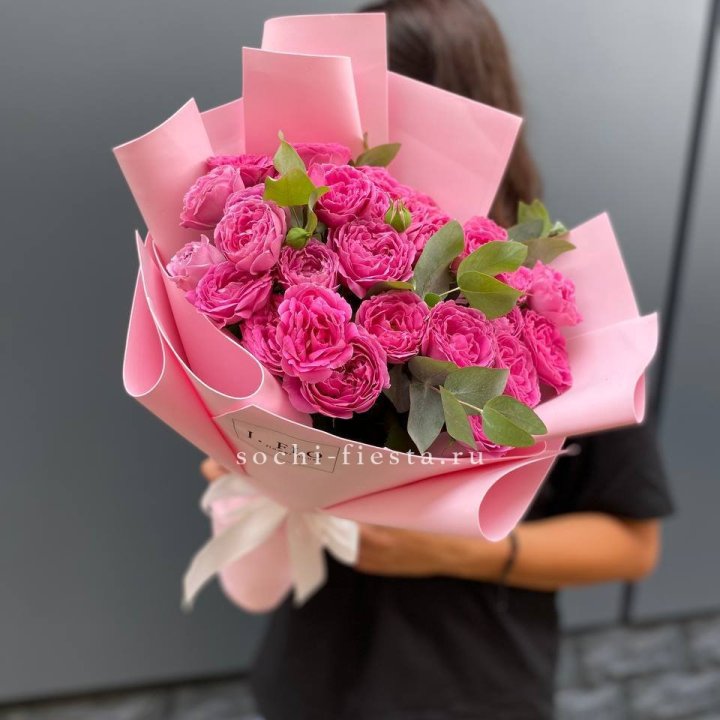 Пионовидные розы мисти баблс N.2 в Химкие