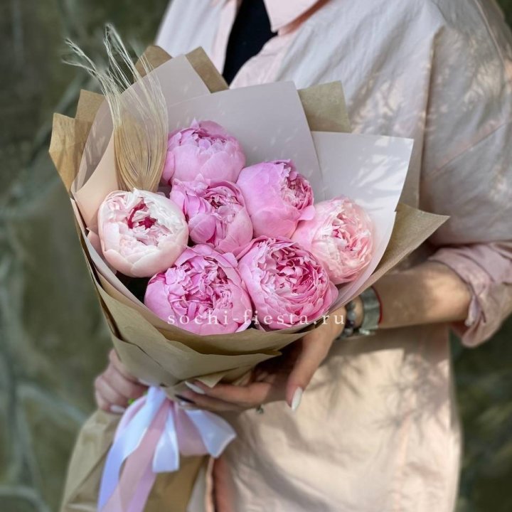 Букет пионов "Венди" в Химкие