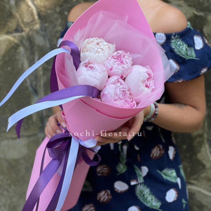 Букет пионов "НАЙ" в Химкие