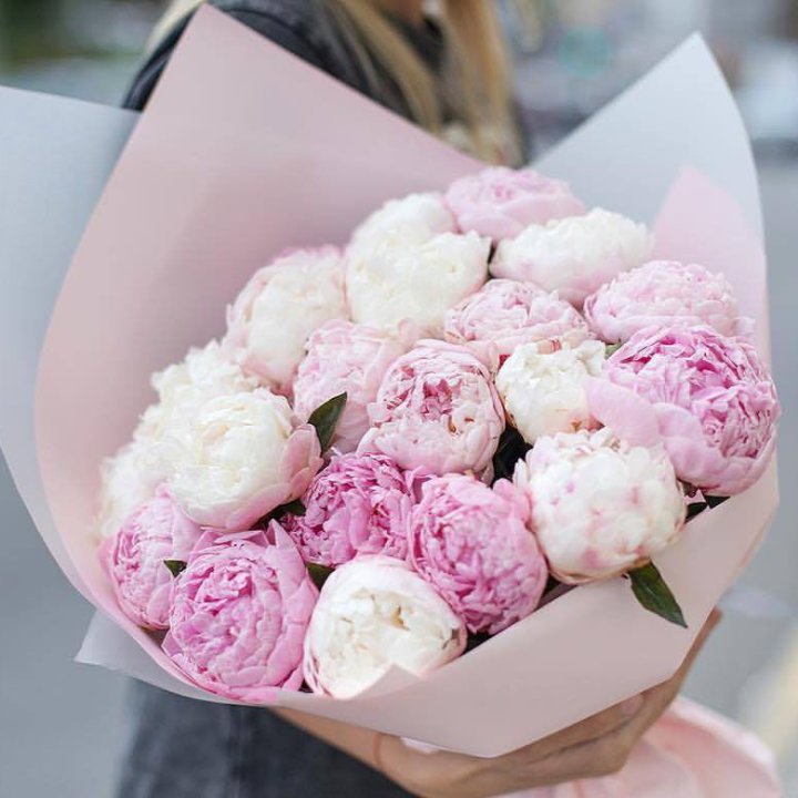 Букет пионов "Бутоника" в Химкие