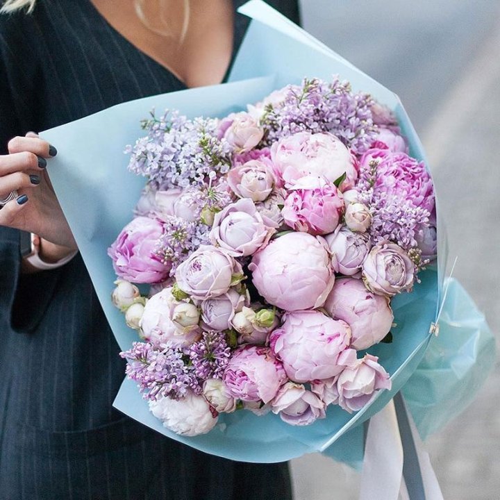 Букет "Блю логан" в Химкие