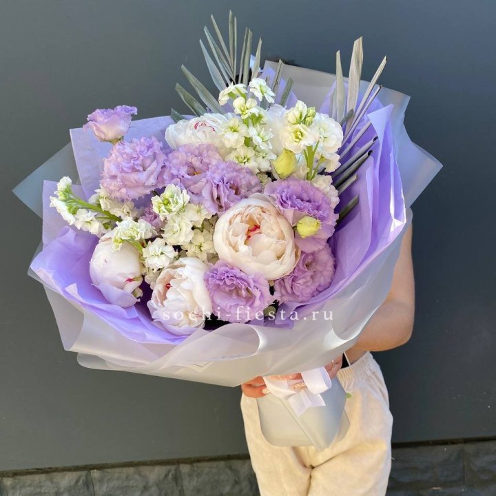  Букет "Лавандовое мороженое" в Химкие