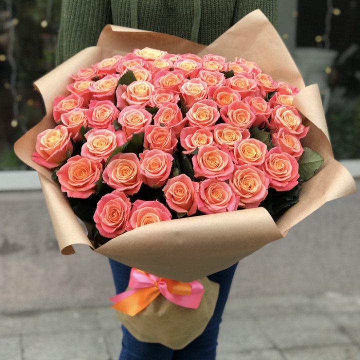 55 роз мисс пигги в Химкие