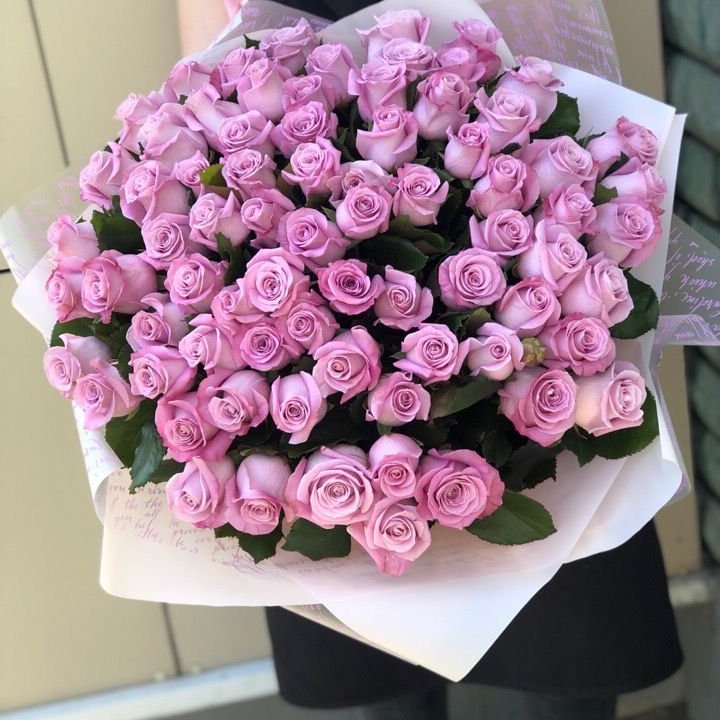 71 розовая роза "Маритим" в Химкие