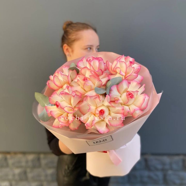 7 французских роз Джумилия в Химкие