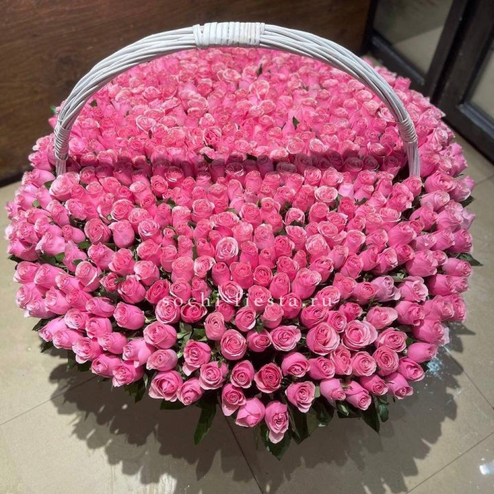 501 розовая роза в Химкие