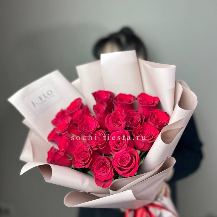 21 красная роза  в Химкие