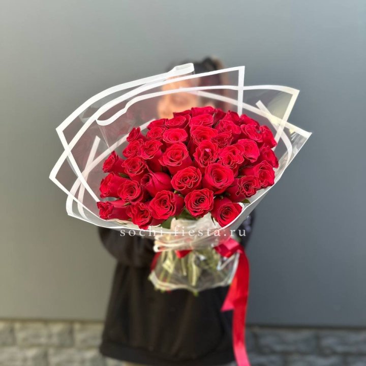 31 красная роза в Химкие