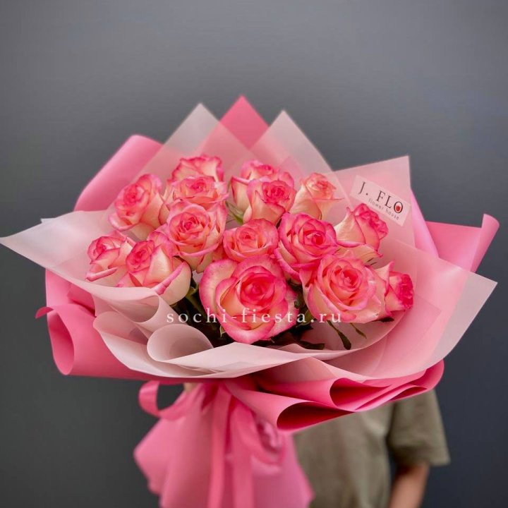15 роз "Джумилия" в Химкие