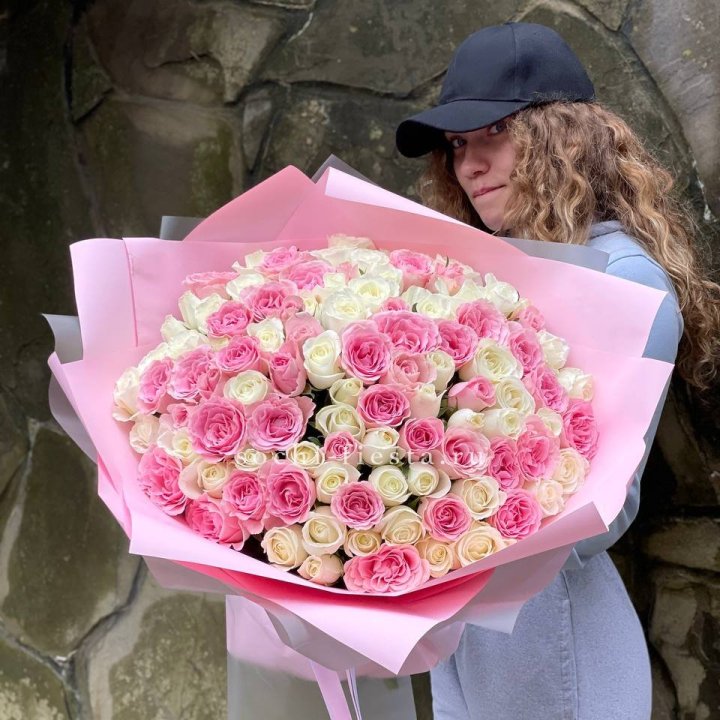 101 роза Миксбери в Химкие