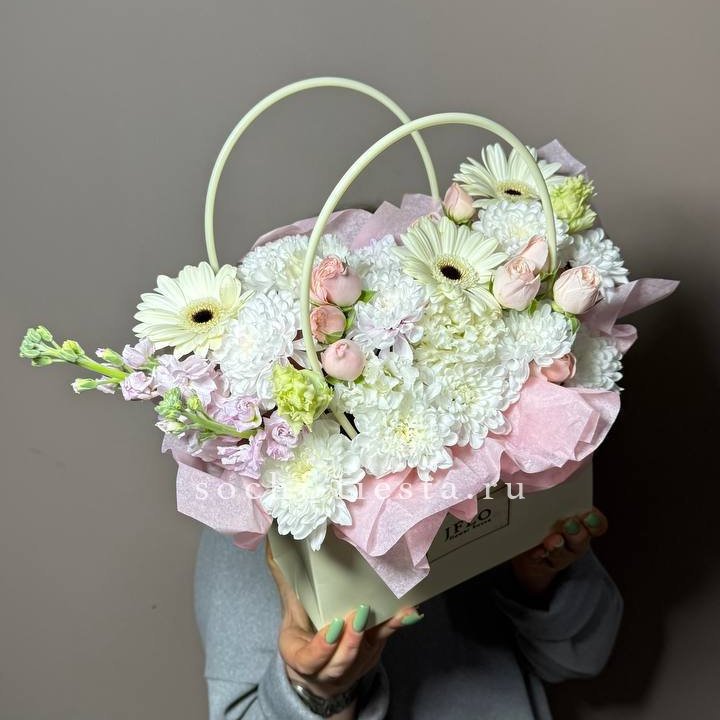 Сумочка "Белый рассвет" в Химкие