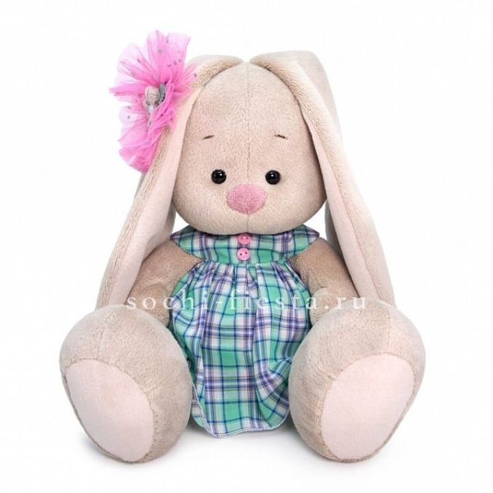 Зайка Ми в клетчатом платье в Химкие