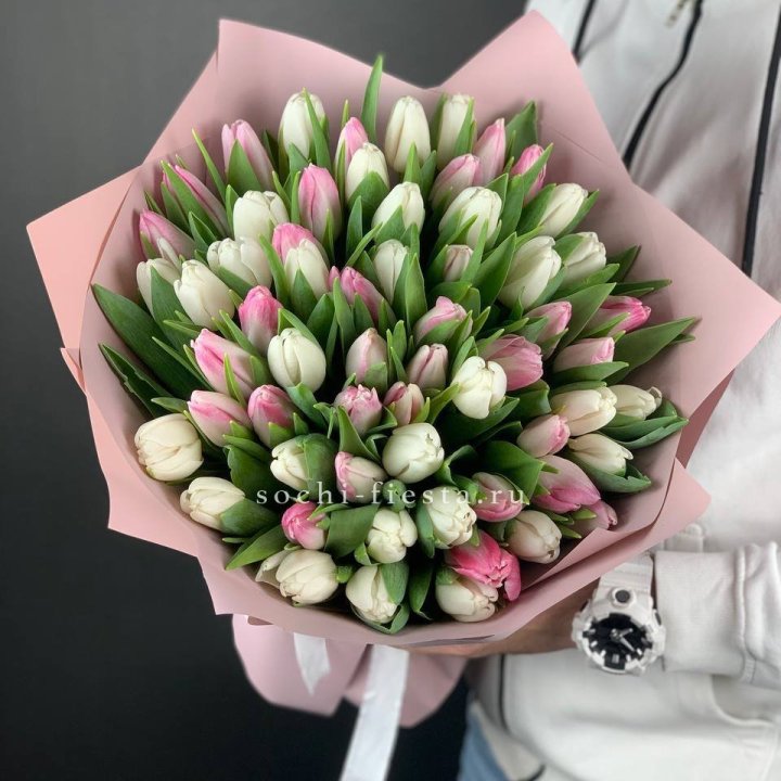 61 тюльпан микс в Химкие