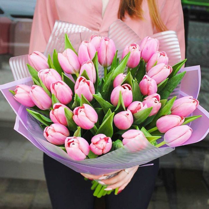 25 тюльпанов "Айс крем" в Химкие