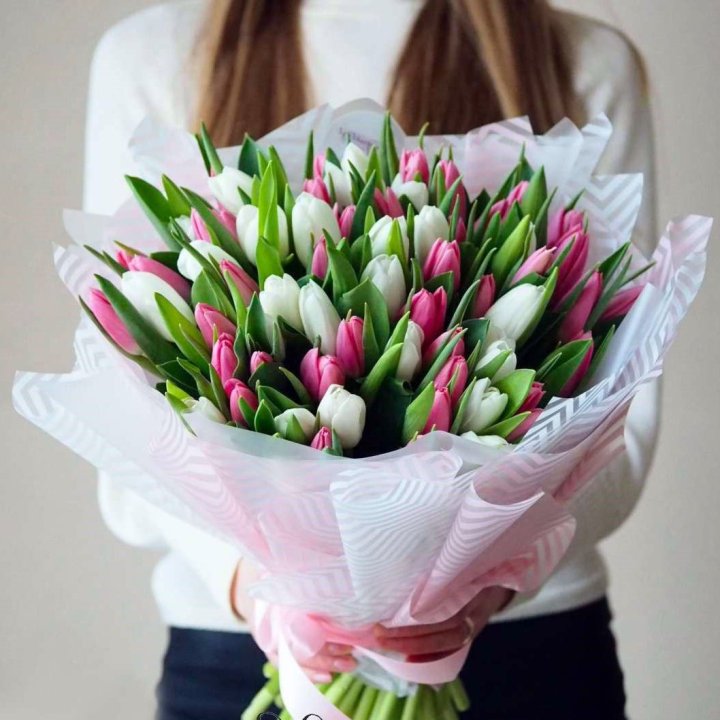 Букет тюльпанов "Лолита" в Химкие