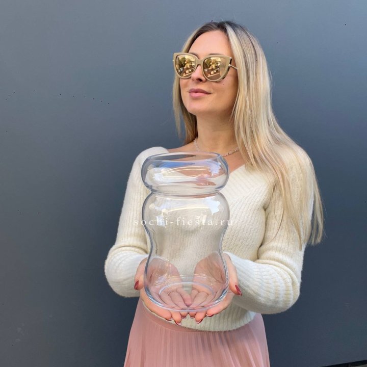 Стеклянная ваза №1 в Химкие