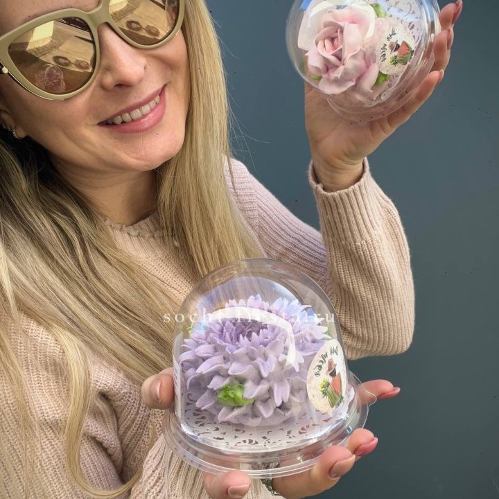 Зефир пион, роза (штучно) в Химкие